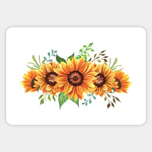 Sunflowers Sticker